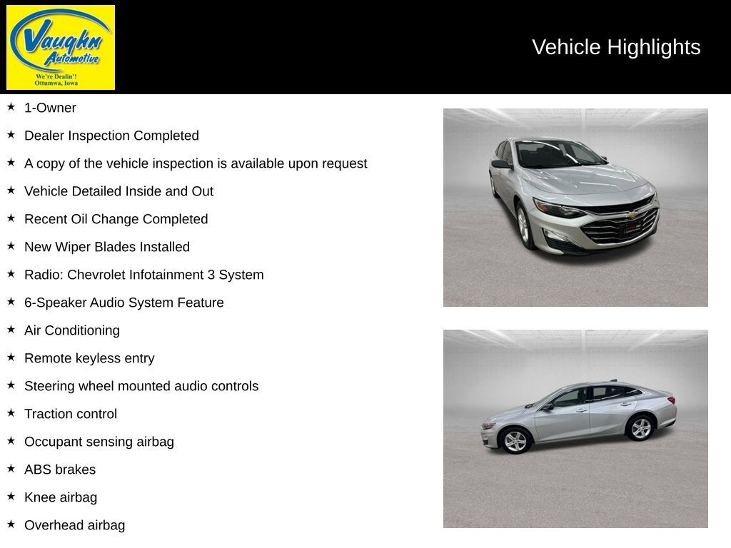2022 Chevrolet Malibu LS 1FL