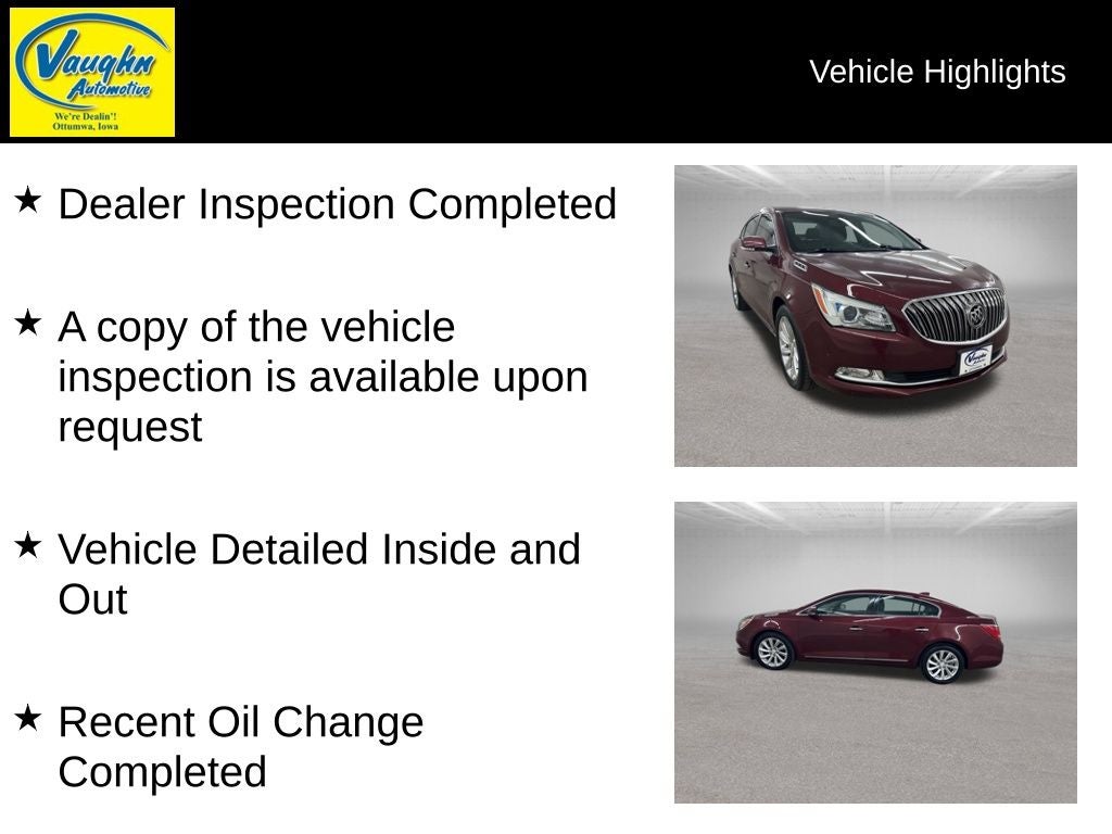 2016 Buick LaCrosse Leather Group