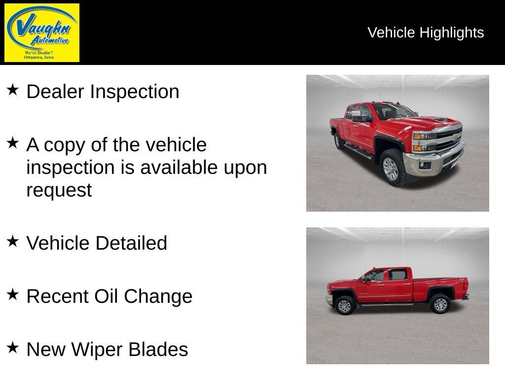 2019 Chevrolet Silverado 2500HD LTZ