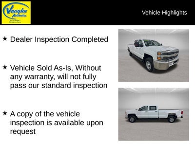 2016 Chevrolet Silverado 2500HD Work Truck