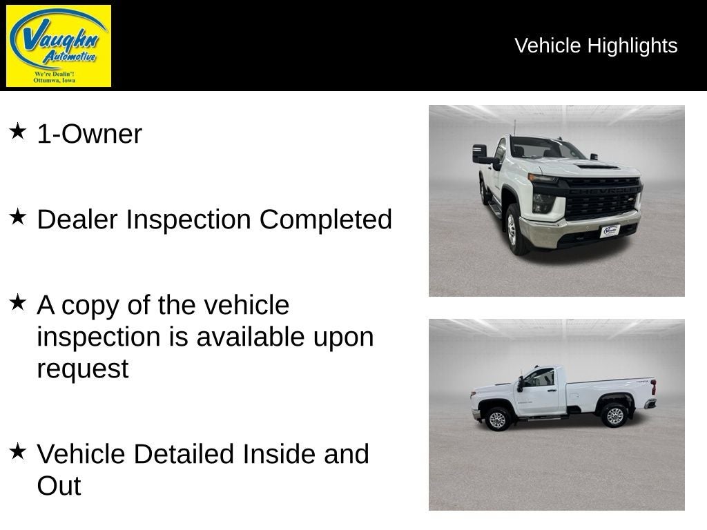 2020 Chevrolet Silverado 2500HD Work Truck
