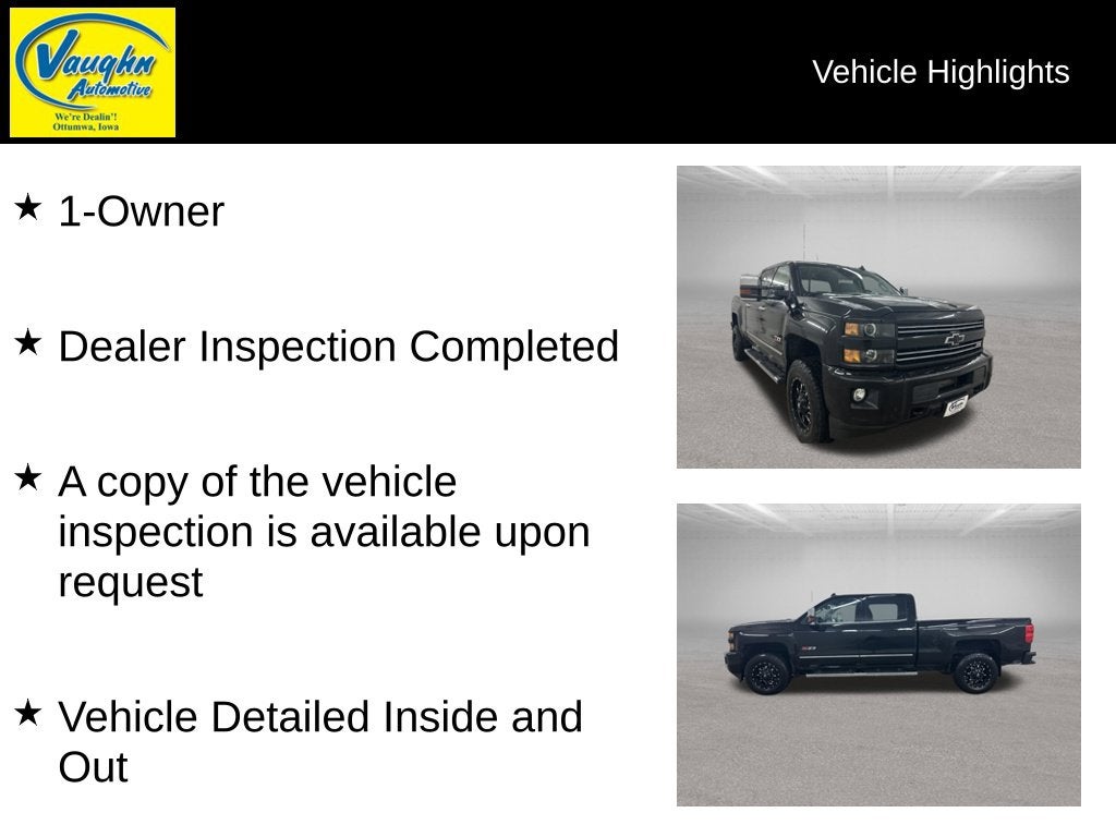 2016 Chevrolet Silverado 3500HD LTZ