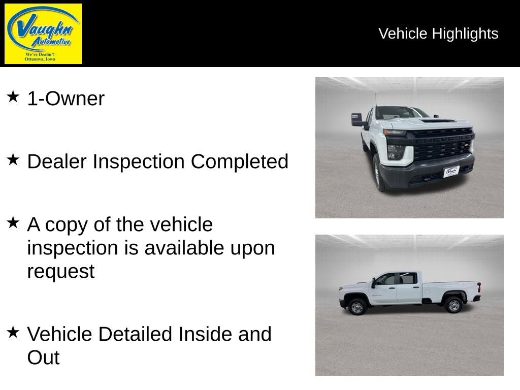 2022 Chevrolet Silverado 2500HD Work Truck