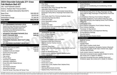 2024 Chevrolet Colorado Z71