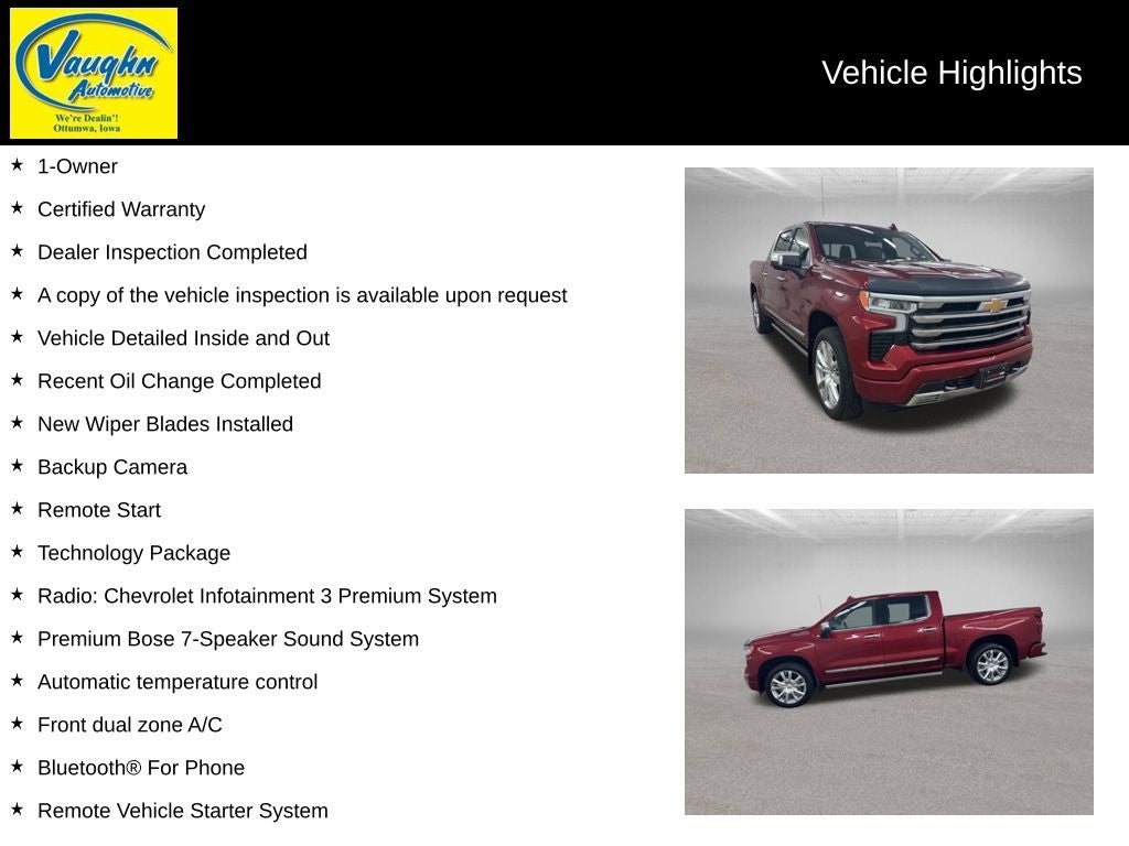 2024 Chevrolet Silverado 1500 High Country