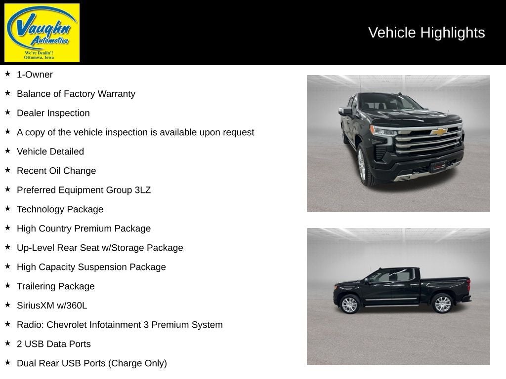 2024 Chevrolet Silverado 1500 High Country