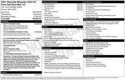 2021 Chevrolet Silverado 1500 LTZ