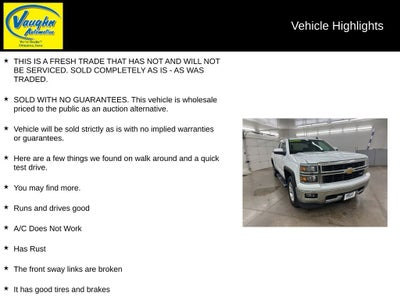 2015 Chevrolet Silverado 1500 LT LT2
