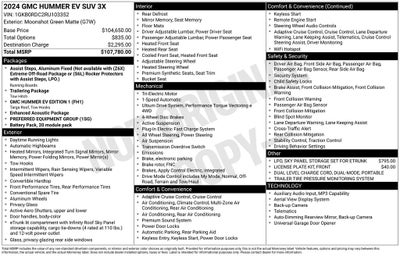 2024 GMC Hummer EV SUV 3X