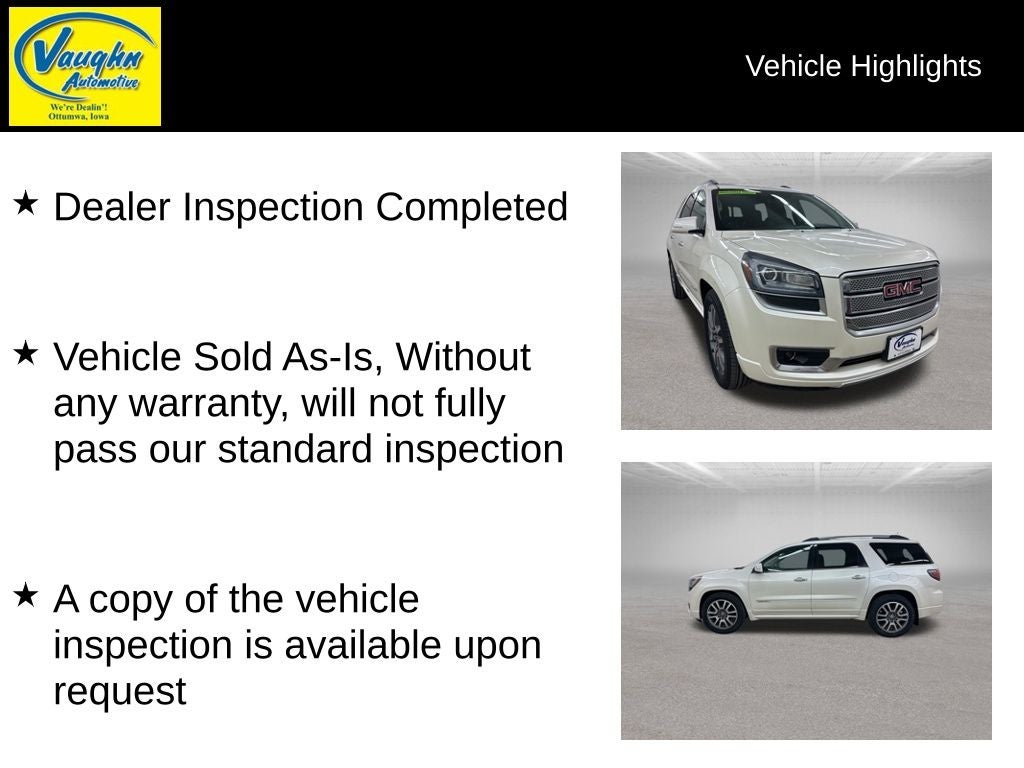 2014 GMC Acadia Denali