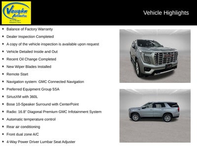 2025 GMC Yukon Denali