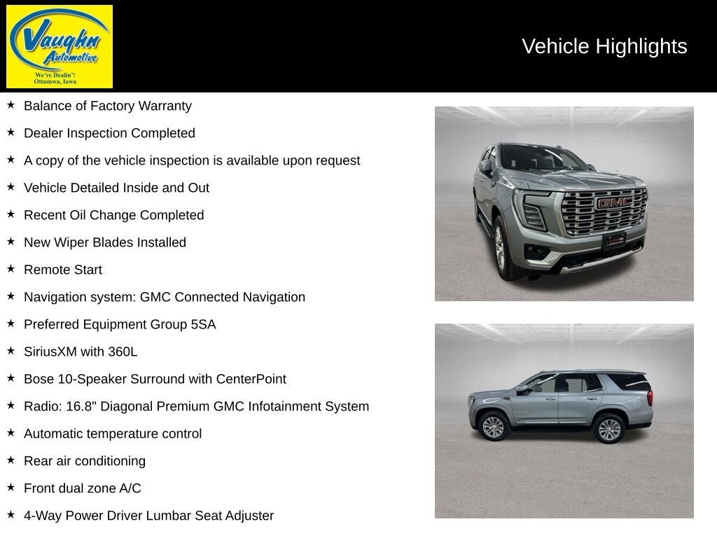 2025 GMC Yukon Denali