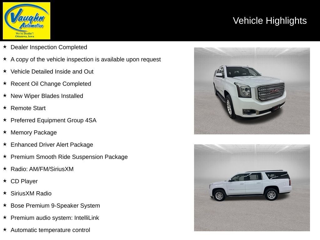 2019 GMC Yukon XL SLT