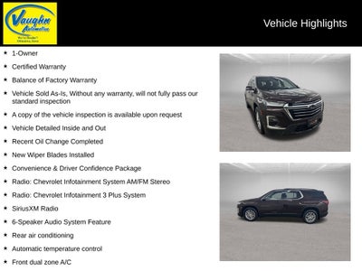2023 Chevrolet Traverse LT 1LT