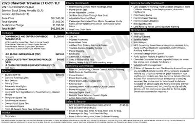 2023 Chevrolet Traverse LT 1LT