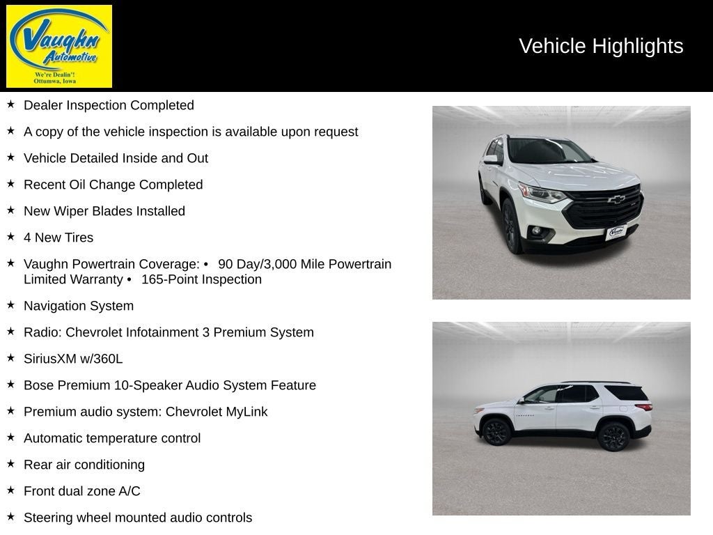 2021 Chevrolet Traverse RS