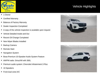 2023 Chevrolet Traverse RS