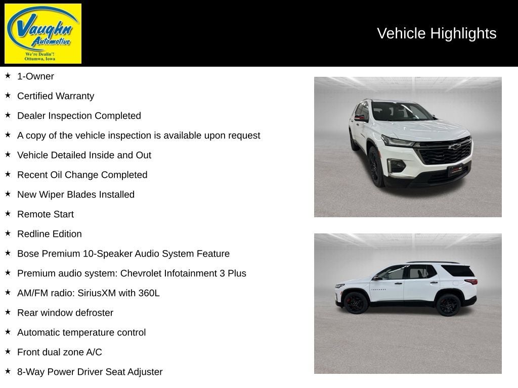 2023 Chevrolet Traverse Premier