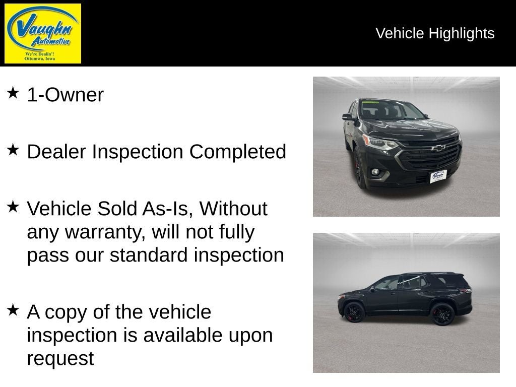 2021 Chevrolet Traverse Premier