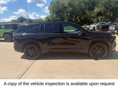 2024 Chevrolet Traverse RS