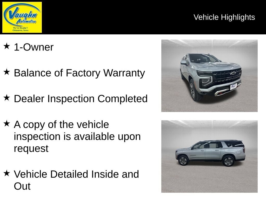 2025 Chevrolet Suburban Z71