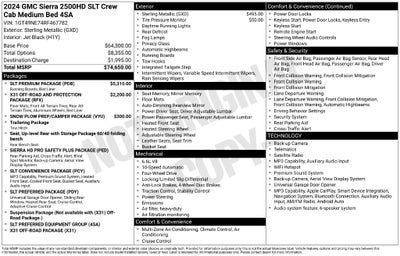 2024 GMC Sierra 2500HD SLT