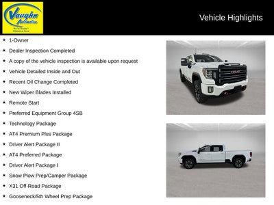 2021 GMC Sierra 2500HD AT4
