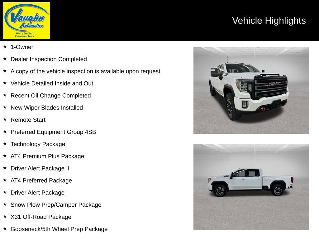 2021 GMC Sierra 2500HD AT4