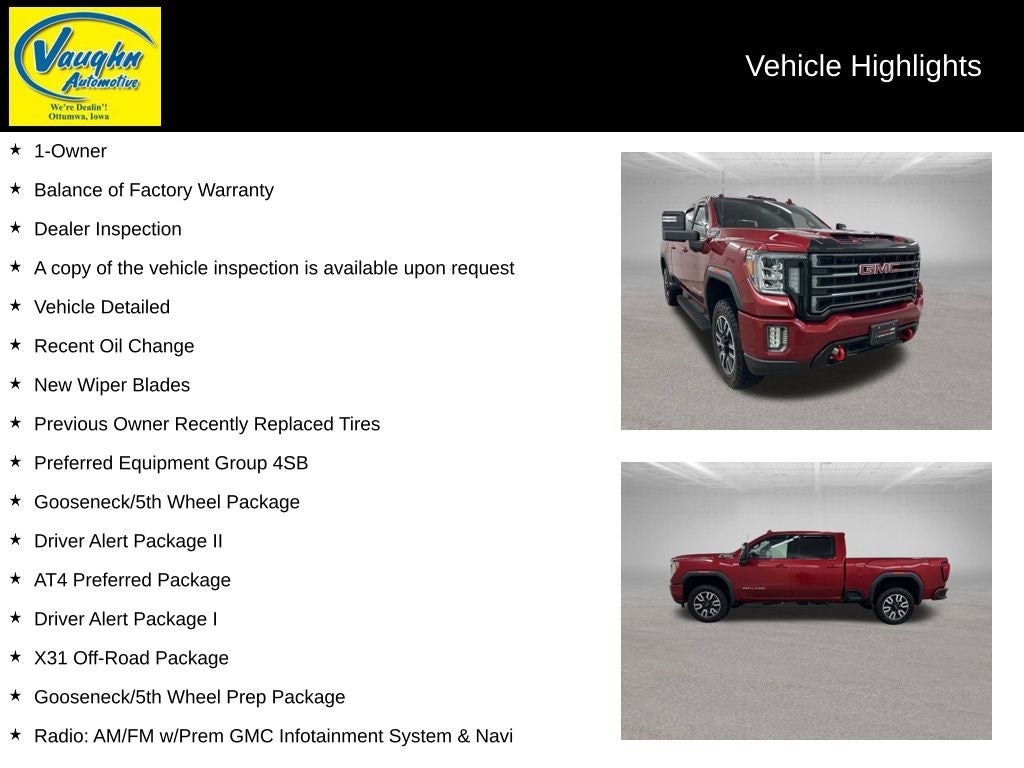 2022 GMC Sierra 2500HD AT4