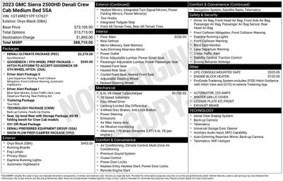 2023 GMC Sierra 2500HD Denali