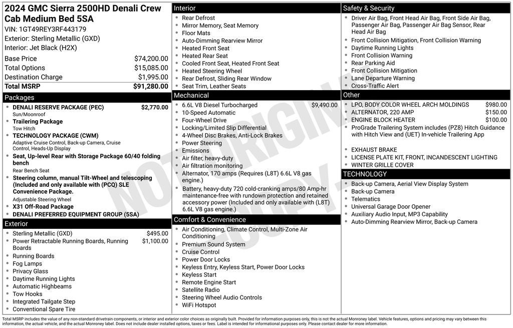 2024 GMC Sierra 2500HD Denali