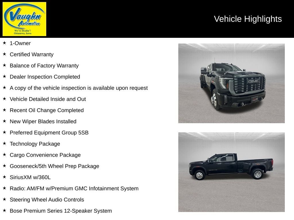 2024 GMC Sierra 3500HD Denali Ultimate