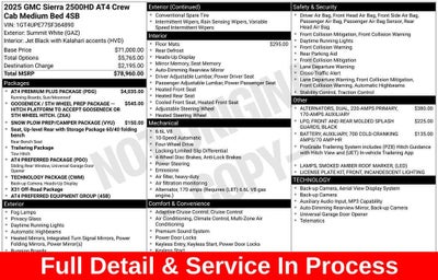2025 GMC Sierra 2500HD AT4