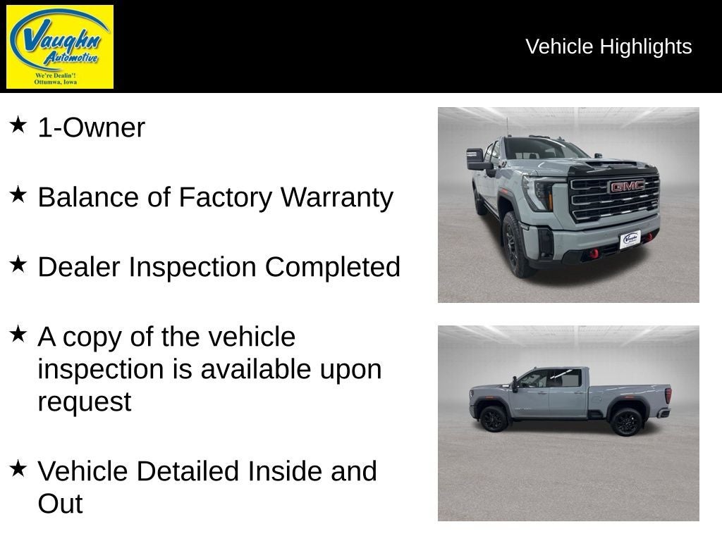 2025 GMC Sierra 2500HD AT4