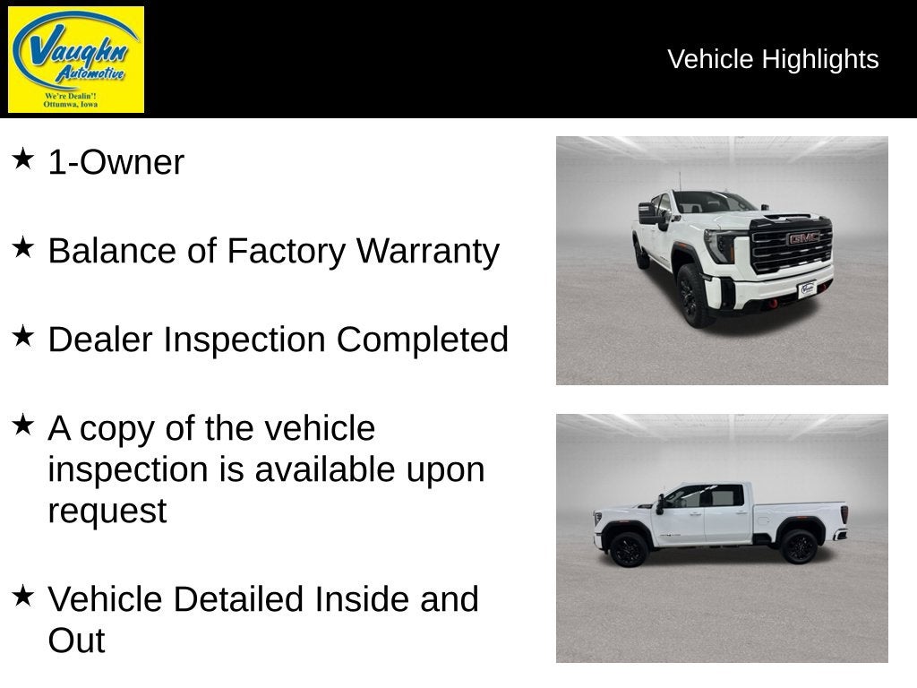 2025 GMC Sierra 2500HD AT4