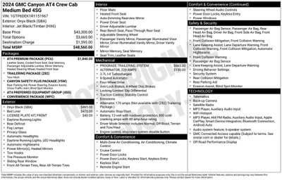 2024 GMC Canyon AT4