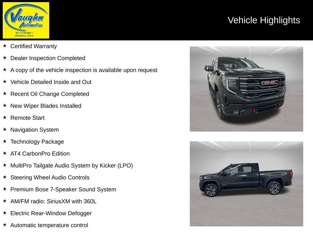 2025 GMC Sierra 1500 AT4