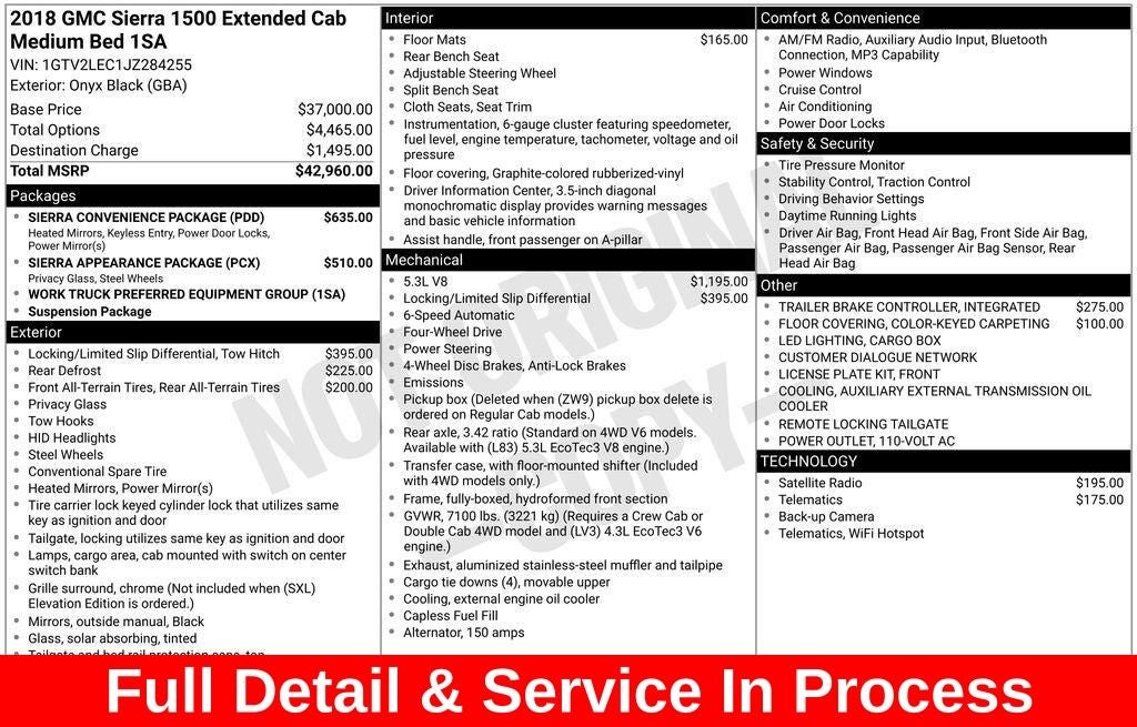 2018 GMC Sierra 1500 Base