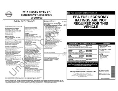 2017 Nissan Titan XD SV