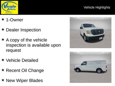 2015 Nissan NV1500 SV