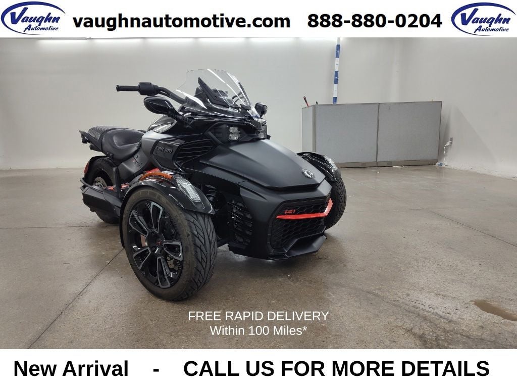 2024 Can-Am Spyder F3S Three-Wheeled Motorcycle