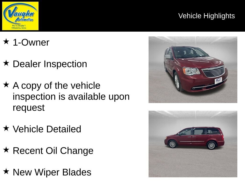 2014 Chrysler Town & Country Limited