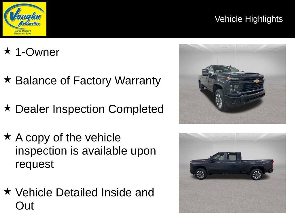 2024 Chevrolet Silverado 2500HD Custom