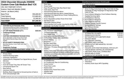 2024 Chevrolet Silverado 2500HD Custom