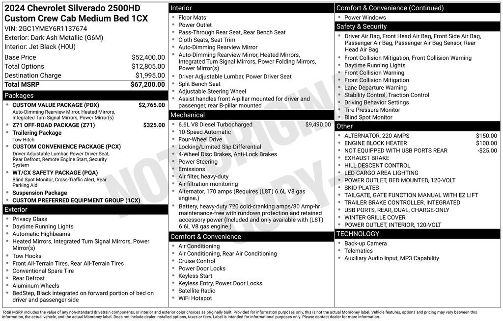 2024 Chevrolet Silverado 2500HD Custom