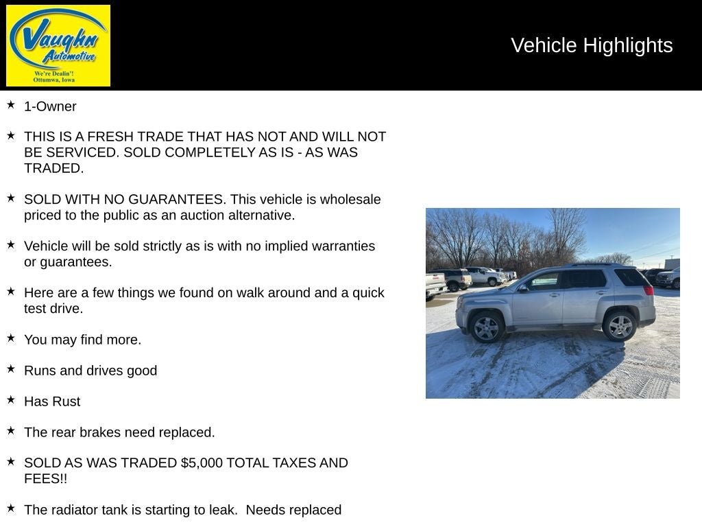 2013 GMC Terrain SLT-2