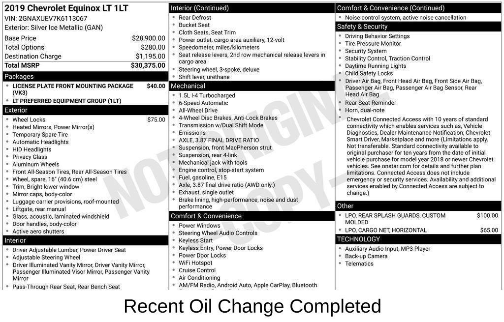 2019 Chevrolet Equinox LT