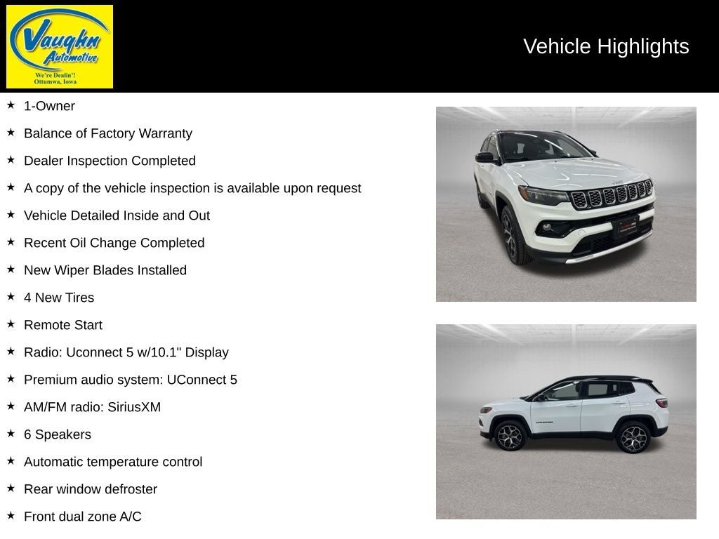2025 Jeep Compass Limited