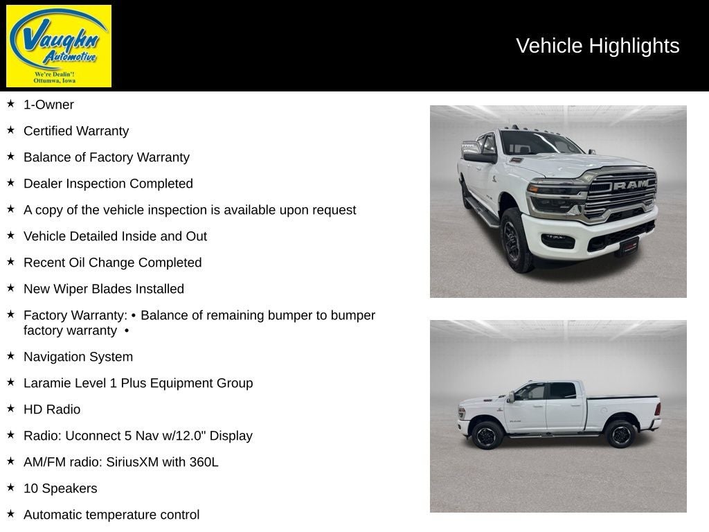 2025 RAM 3500 Laramie