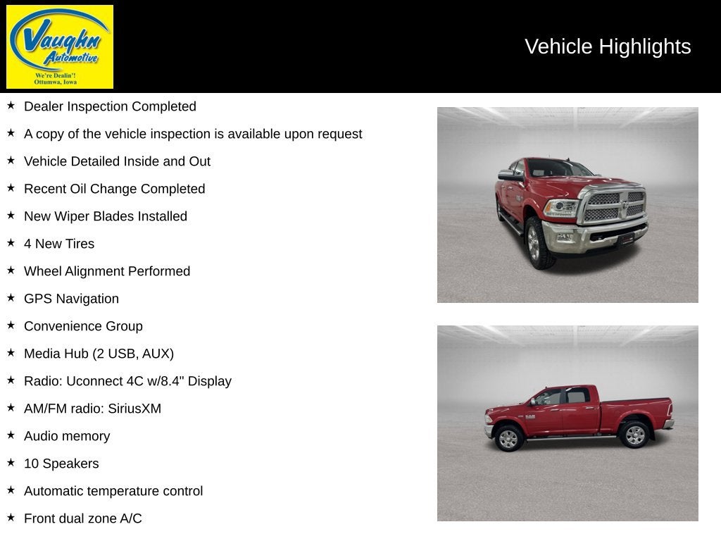 2018 RAM 2500 Laramie